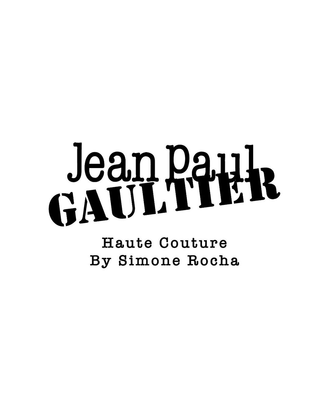 Сімон Роша створить кутюрну колекцію Jean Paul Gaultier