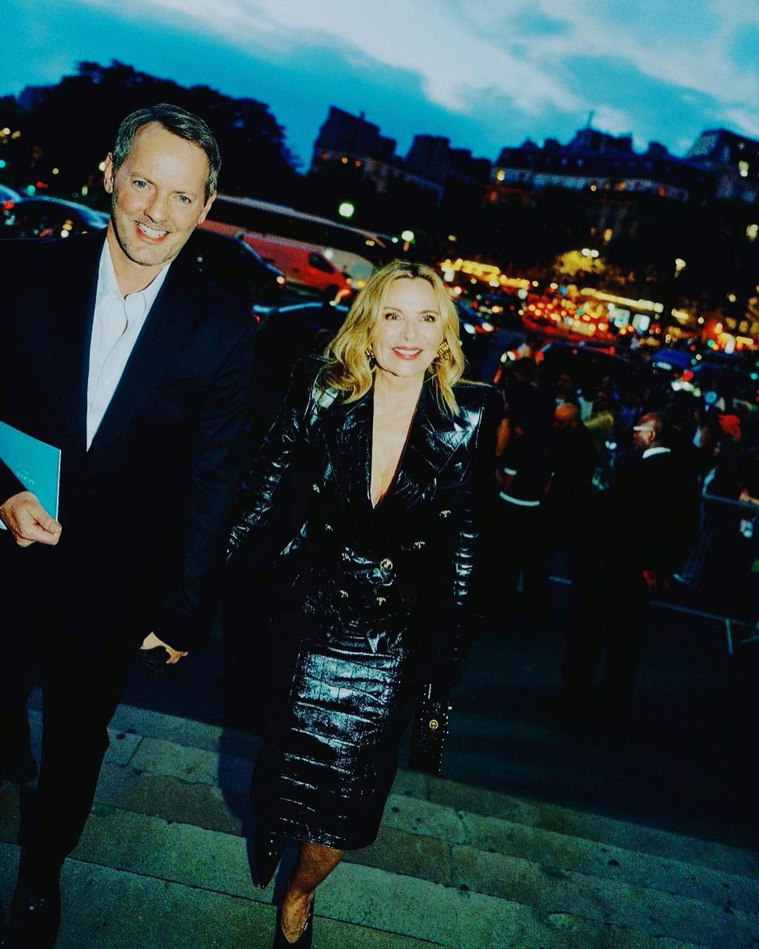 Кім Кетролл відвідала Паризький тиждень моди