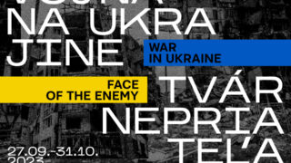 В Братиславі відкрилась виставка "Війна в Україні. Обличчя ворога"