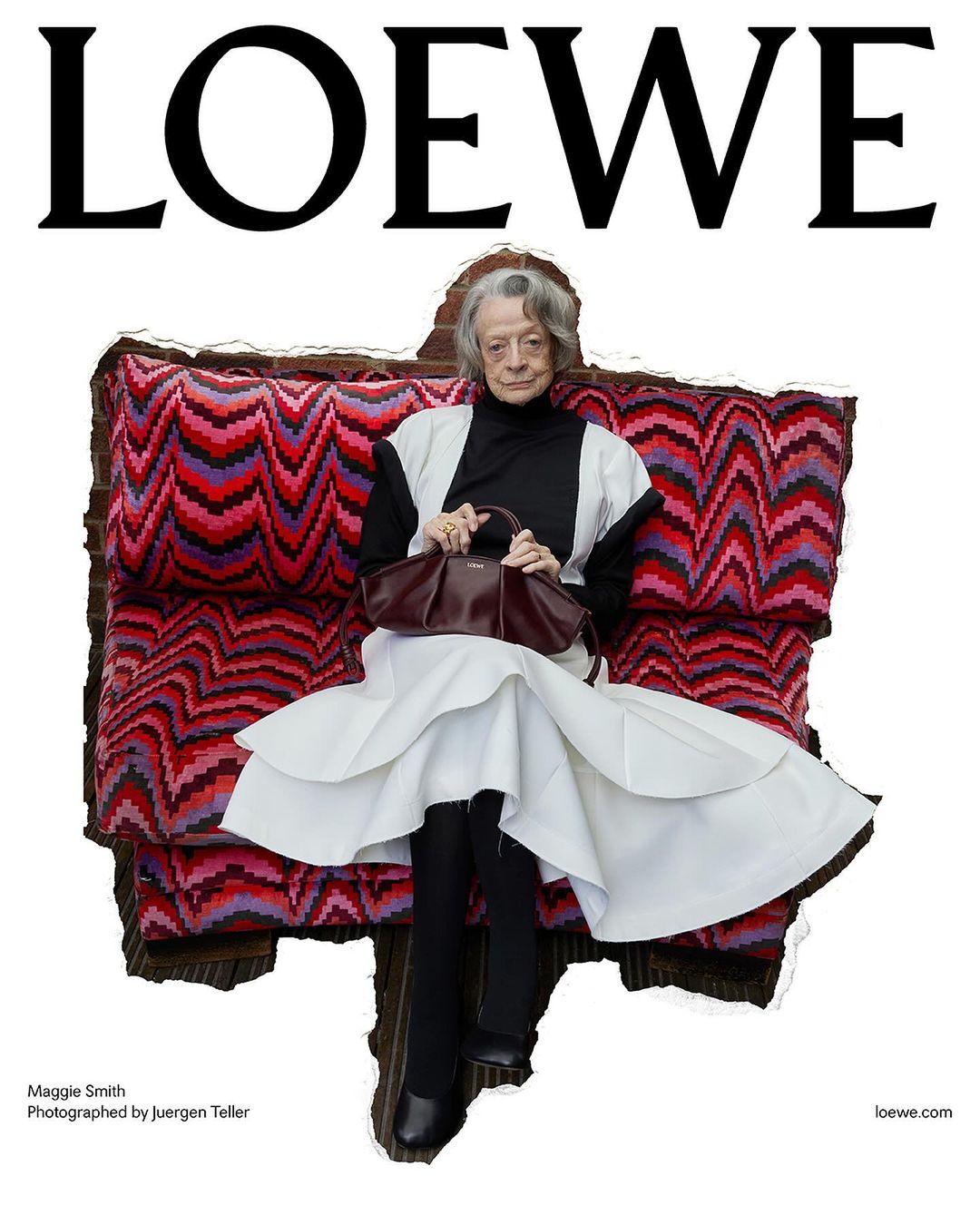 88-річна Меггі Сміт та інші зірки у новій рекламній кампанії Loewe-Фото 1
