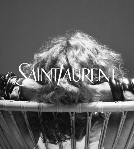 Майкл Стайп і Лорен Хаттон в рекламі Saint Laurent