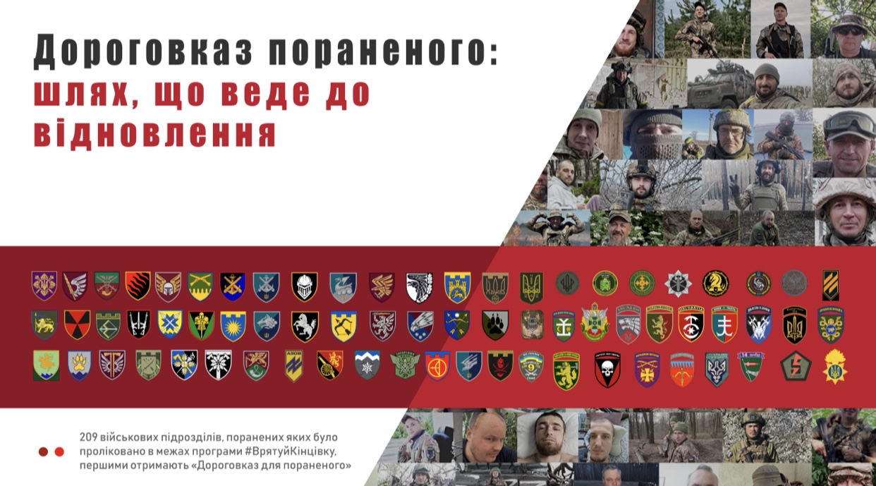 Для українських військових створили “Дороговказ пораненого”-Фото 1