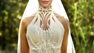 Iris van Herpen перша весільна сукня 3D