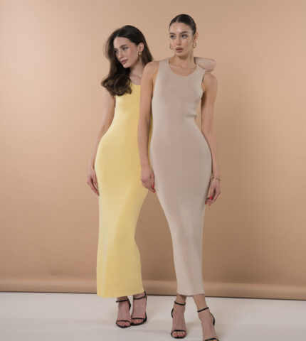 Елегантні, жіночні сукні та боді в літній колекції бренду ANSHEL-430x480
