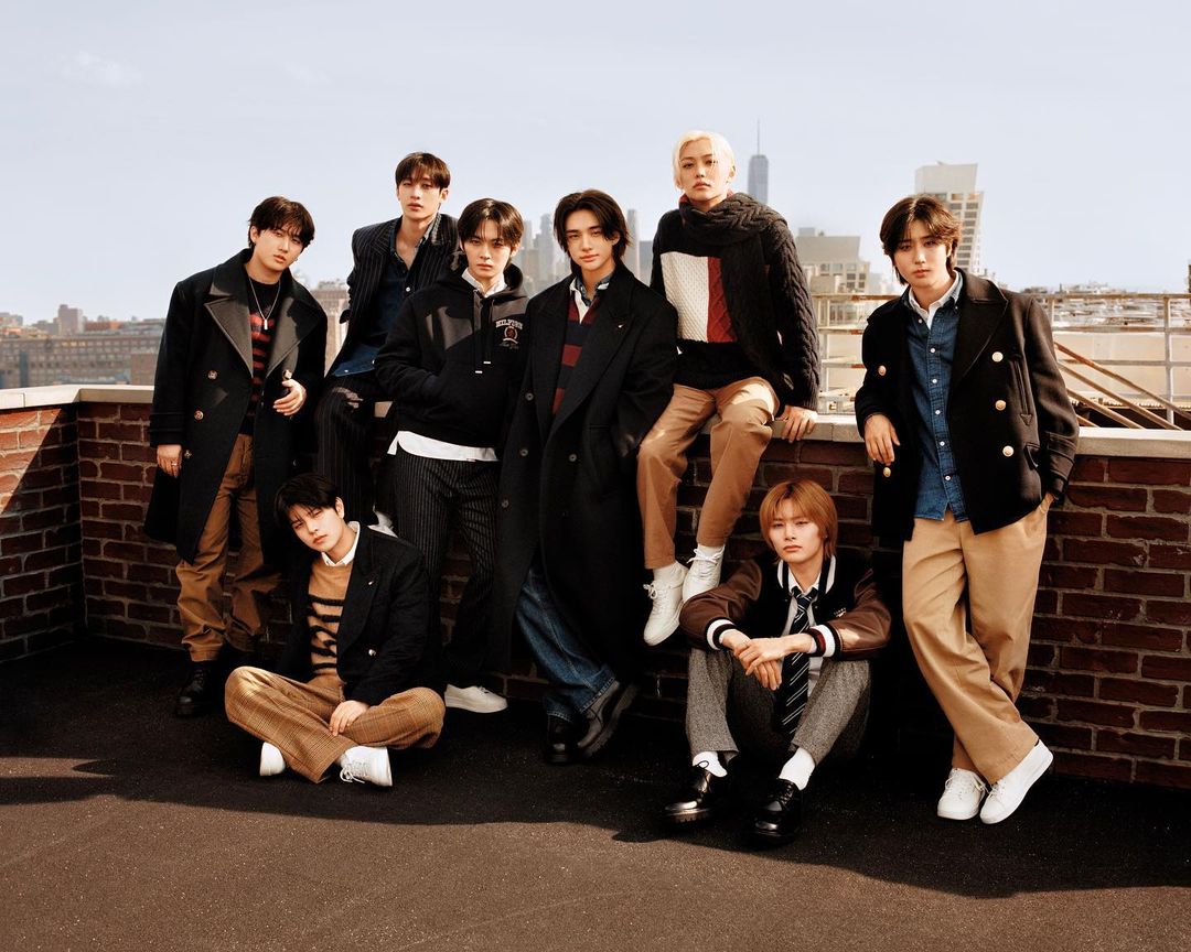 Stray Kids в рекламі Tommy Hilfiger Осінь-2024