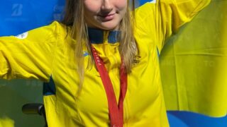 Плавчиня Анна Гонтар друга медаль України Паралімпіада-2024