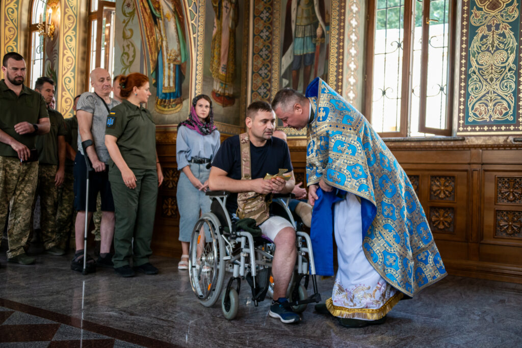 У Нижній Лаврі відкрився перший військовий храм