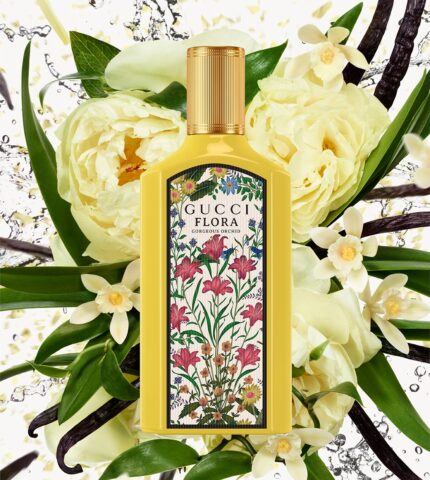 Новий розділ колекції Gucci Flora: аромат Gucci Flora Gorgeous Orchid Eau de Parfum із нотами солодкої ванілі та морського бризу-430x480