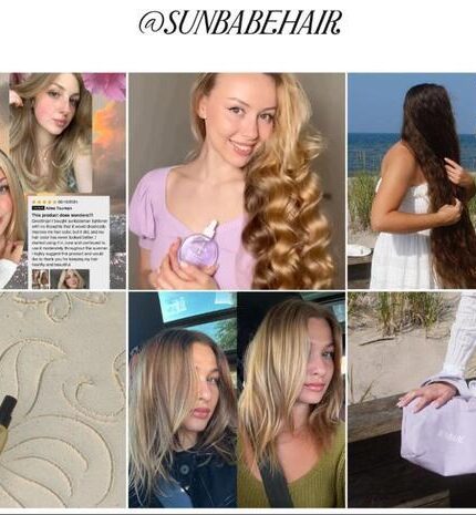 The Sunbabe Effect: The Hair Lightener That Has Thousands Sharing Their Sun-kissed Results-430x480