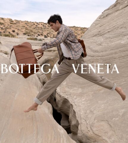 Джейкоб Елорді в рекламі Bottega Veneta