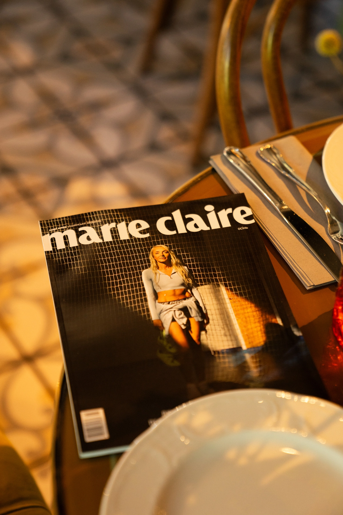  презентація осіннього числа Marie Claire Ukraine