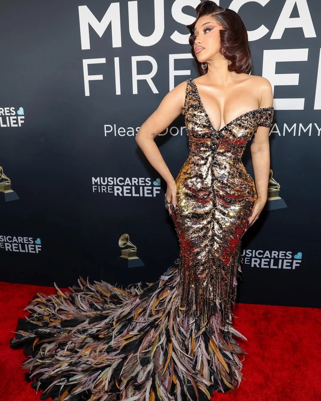 Cardi B в Roberto Cavalli