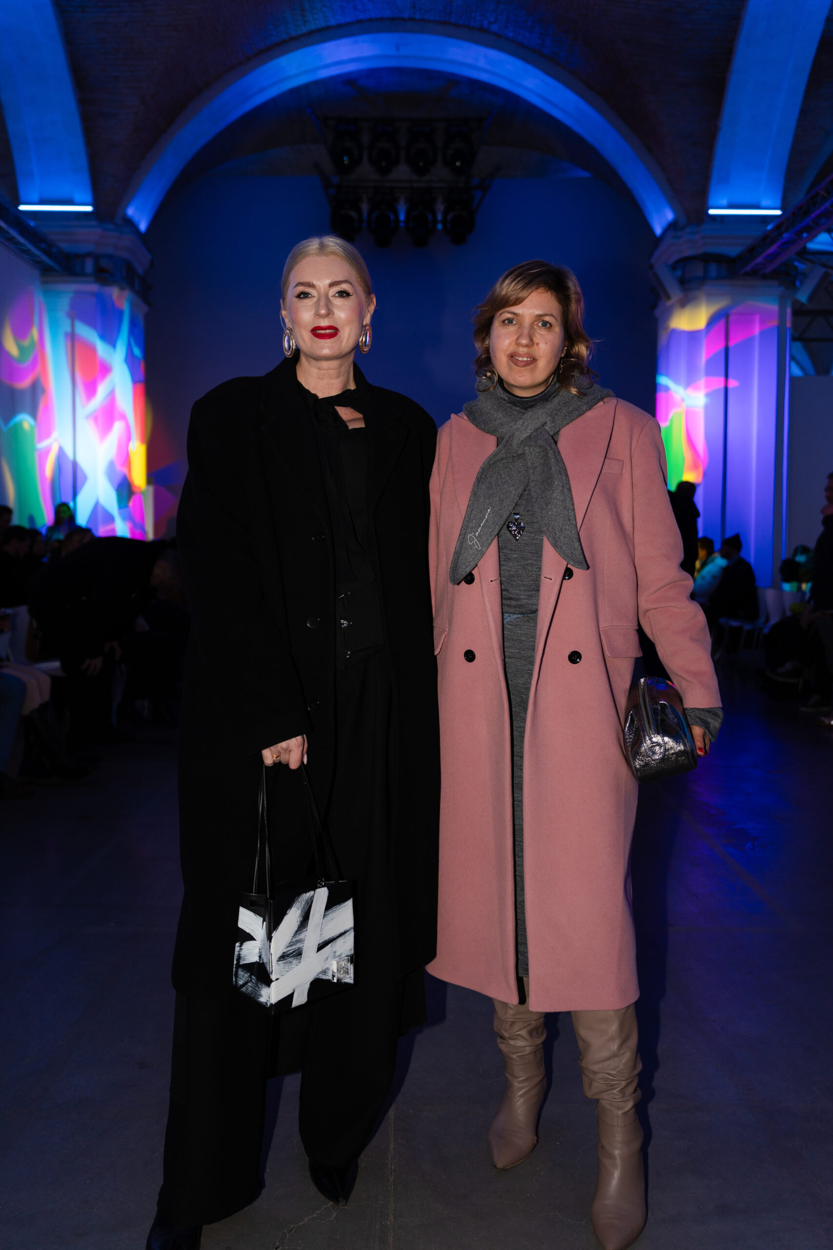 Тетяна Карікова та Ірина Татаренко на Ukrainian Fashion Week 2025