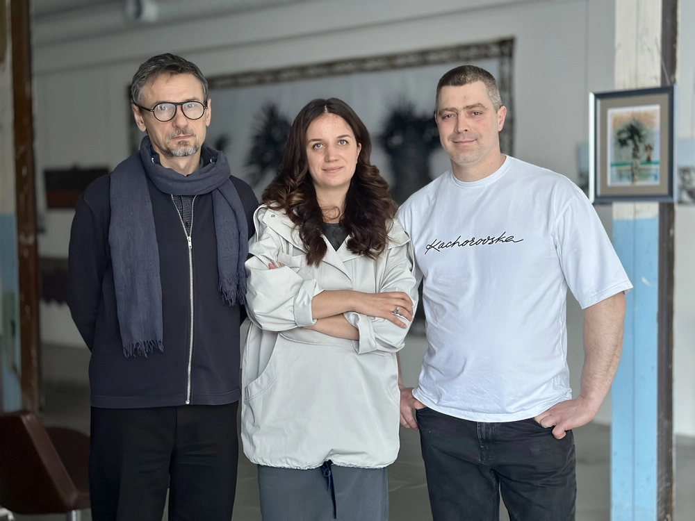 Максим Бернадський, Аліна та Руслан Очеретяні 
