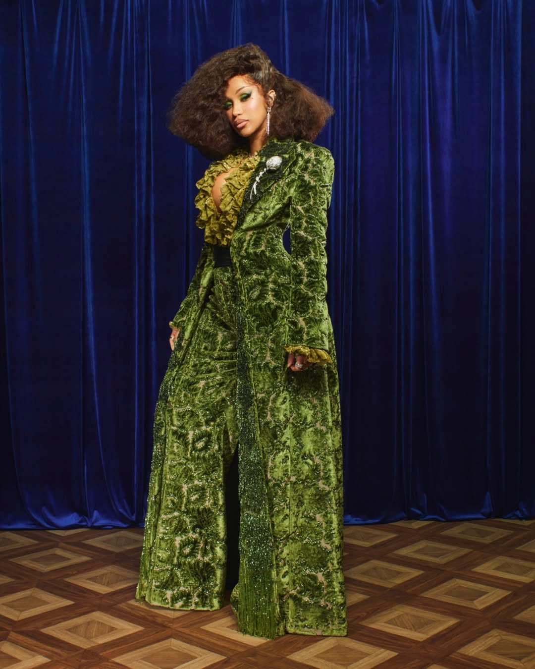Cardi B Burberry