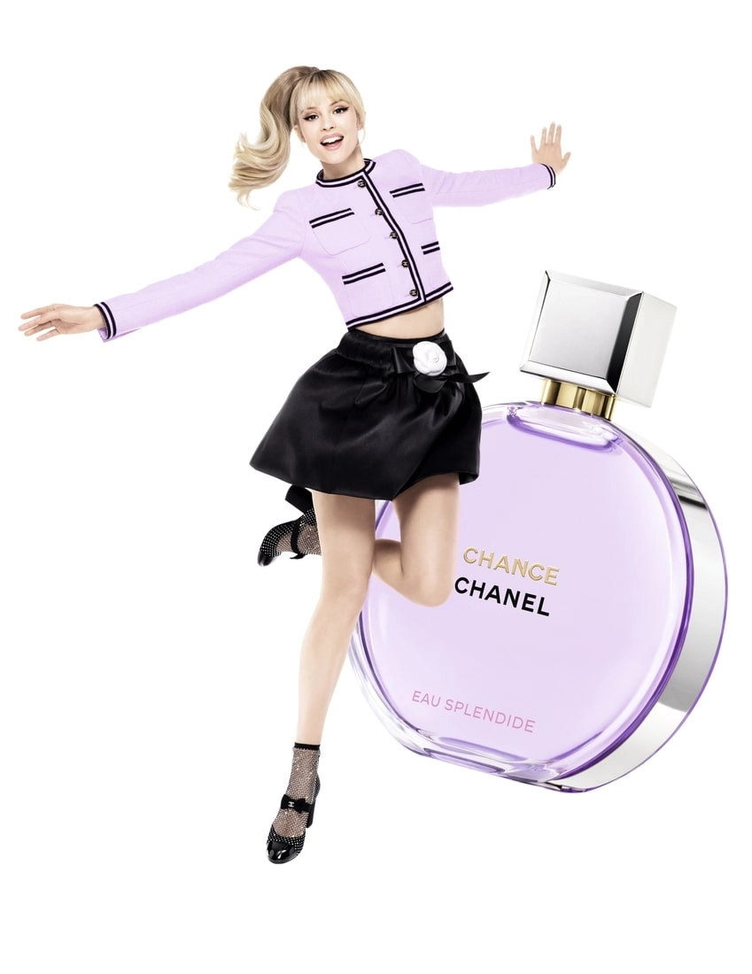 Анжель - обличчя аромату Chanel