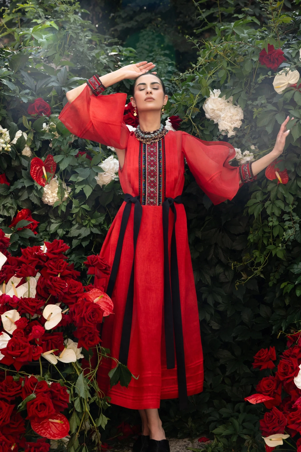 Вишита сукня «Крила» від Khrystyna Rachytska