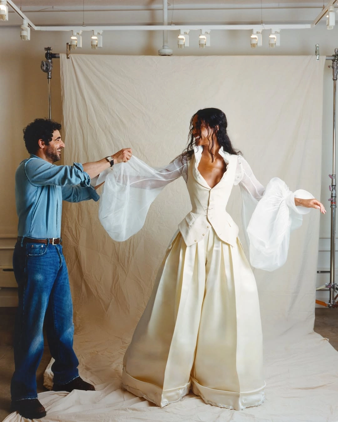 Laura Harrier GapStudio by Zac Posen