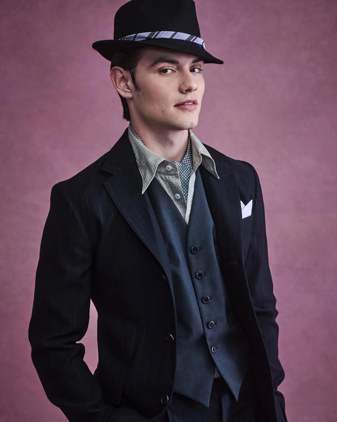 Louis Partridge Prada