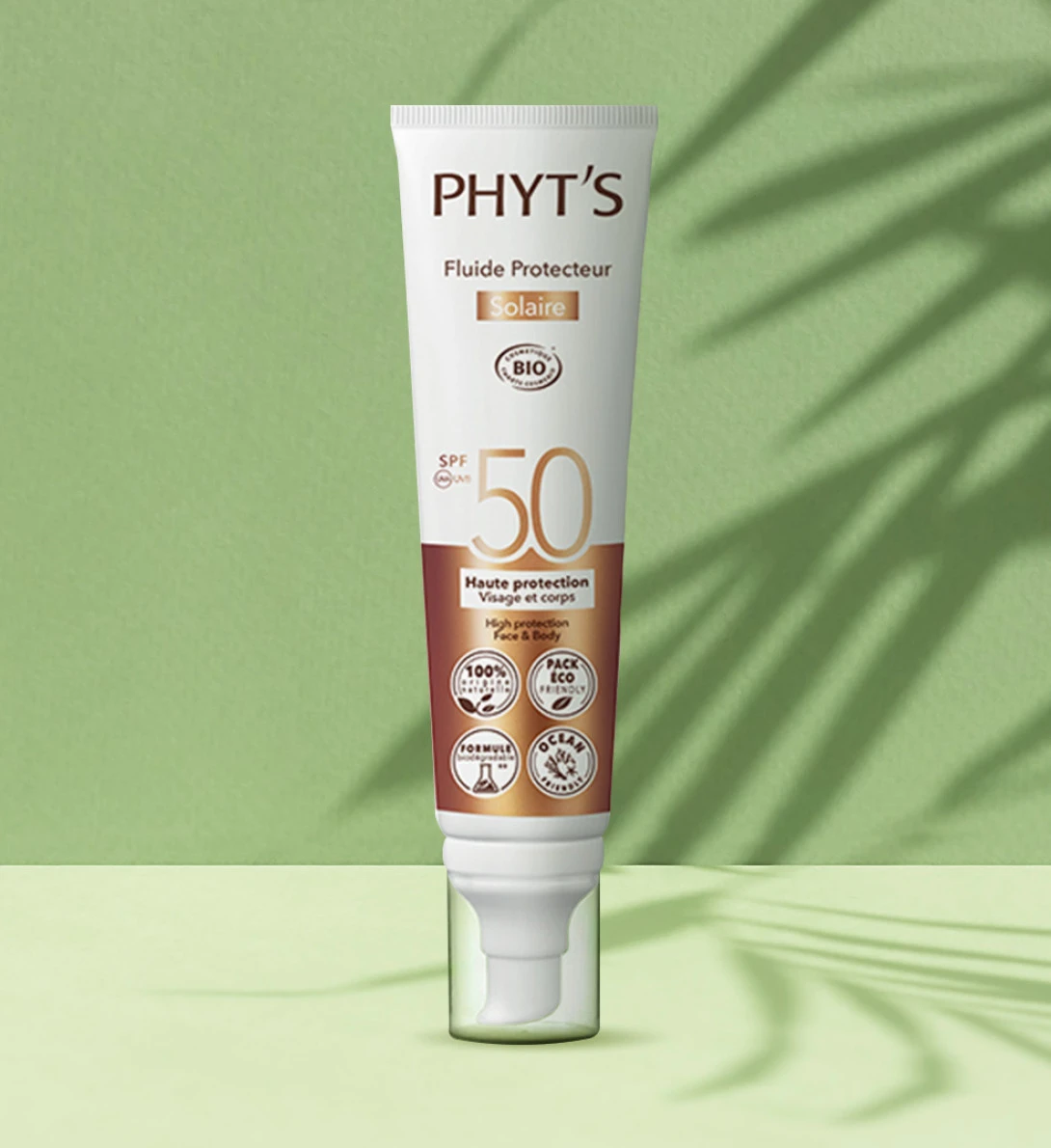 Сонцезахисний флюїд Phyt's Fluide Protecteur Solaire SPF 50