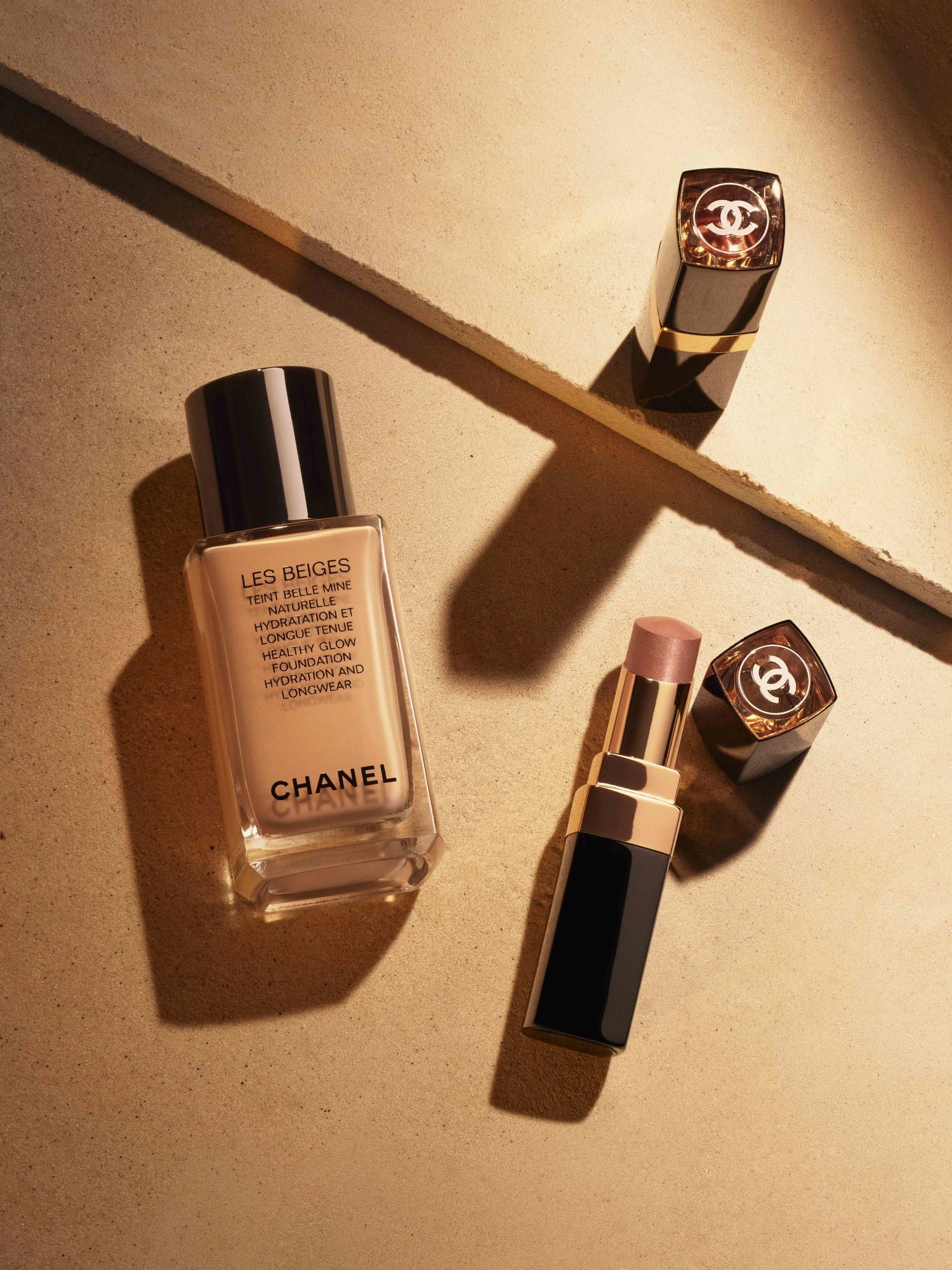 Chanel Les Beiges тон і помади