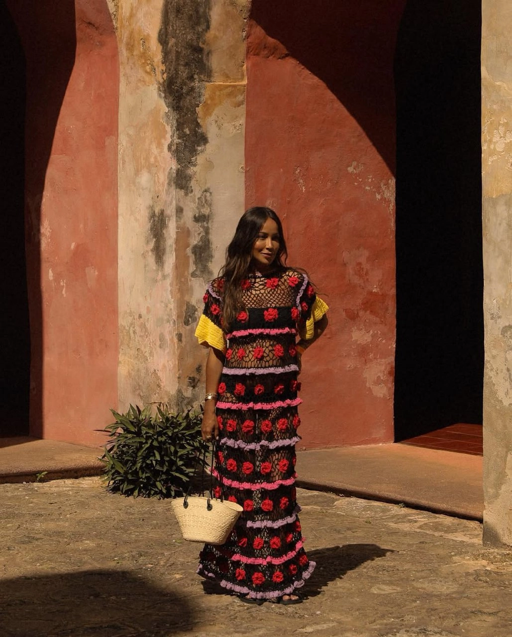 сукня у техніці кроше