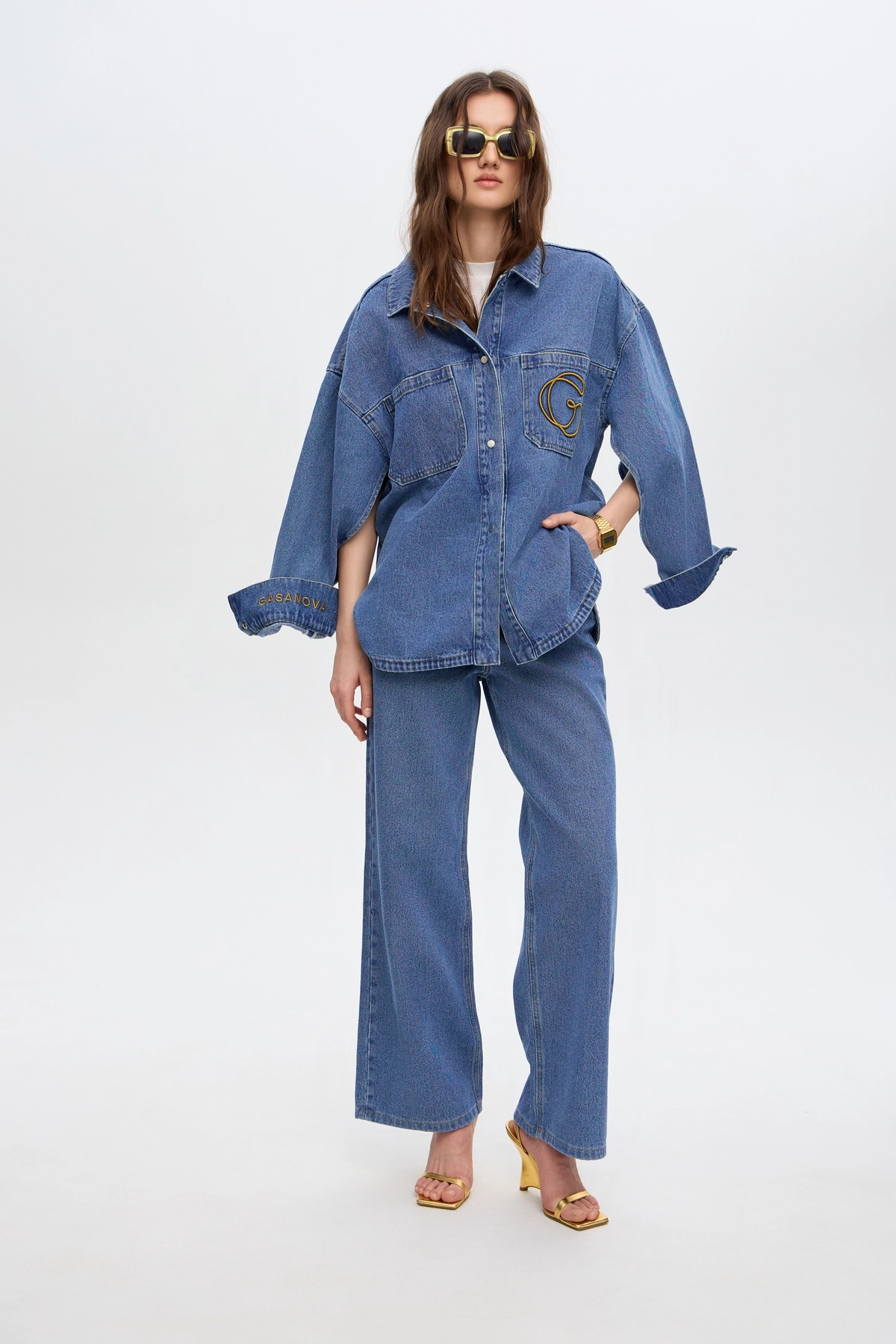 джинсова сорочка 