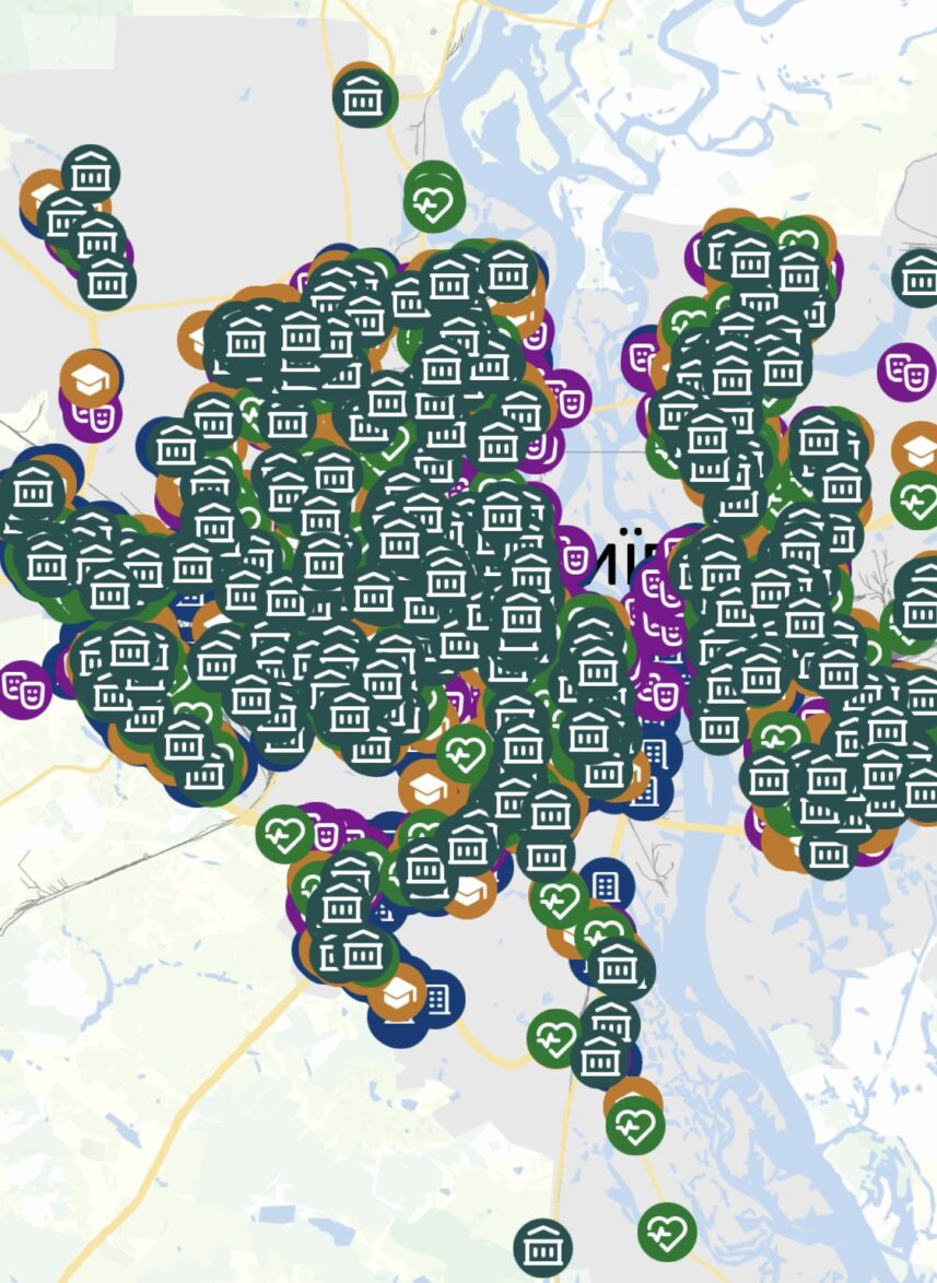 Мапа доступності