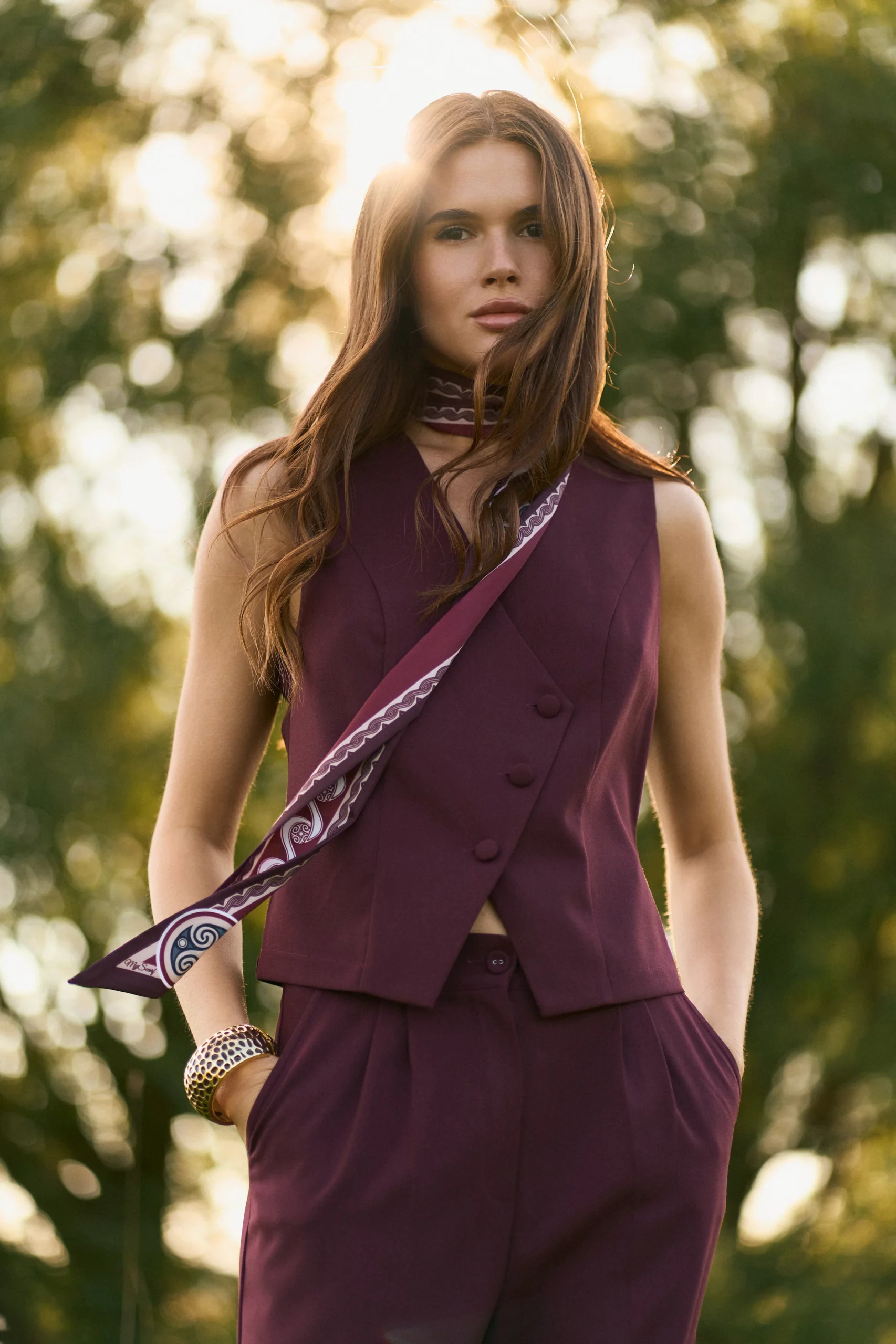 костюм з жилетом