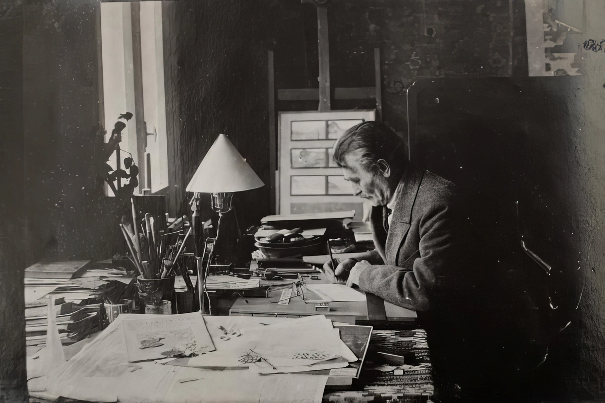 Василий Кричевский - художник-самоучка, график, художник, искусствовед