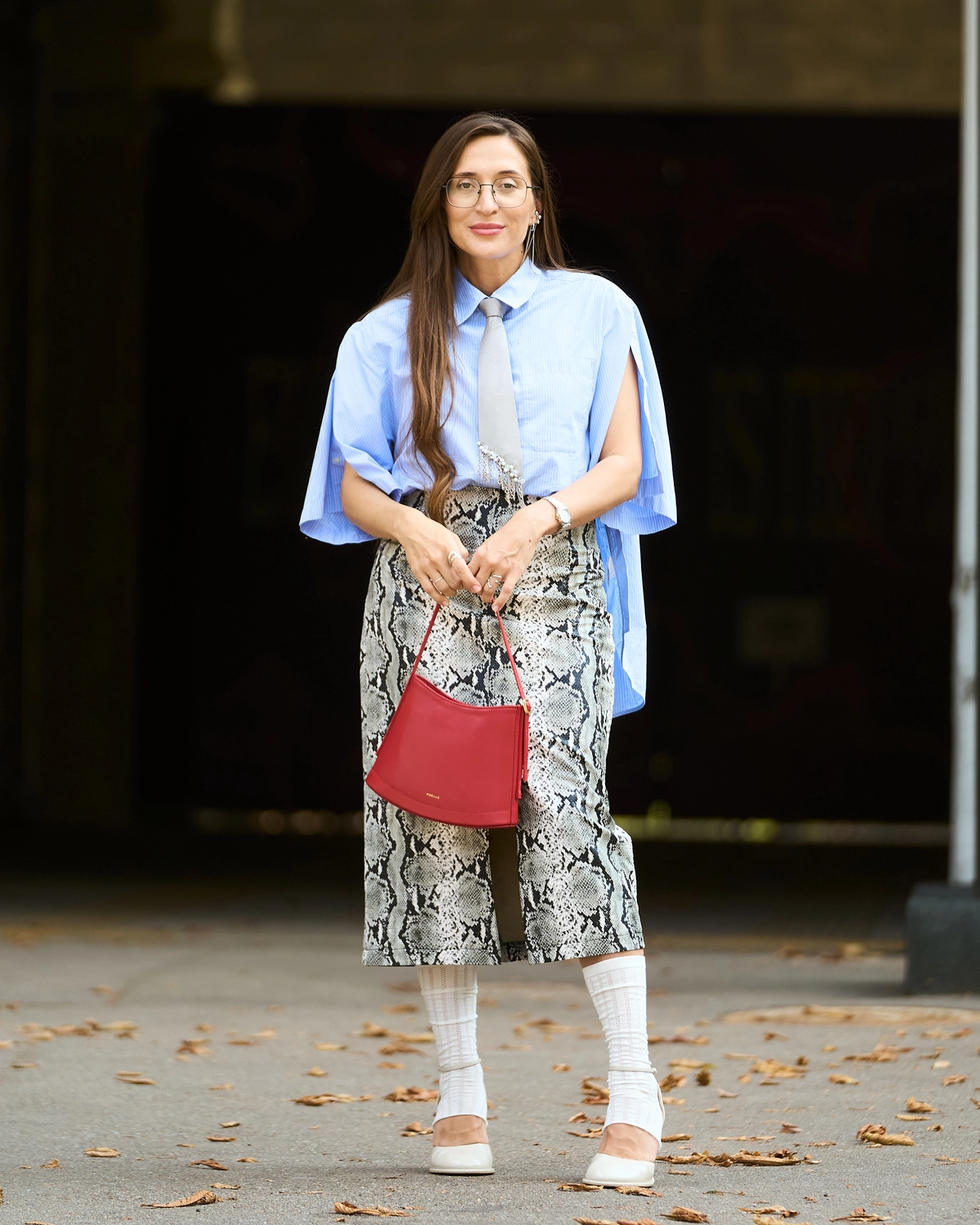 Streetstyle: стильні гості четвертого дня Ukrainian Fashion Week SS26