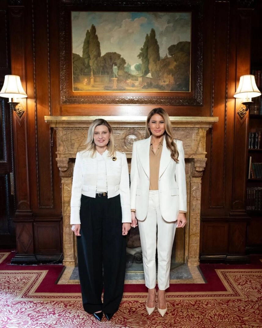 Олена Зеленська Меланія Трамп