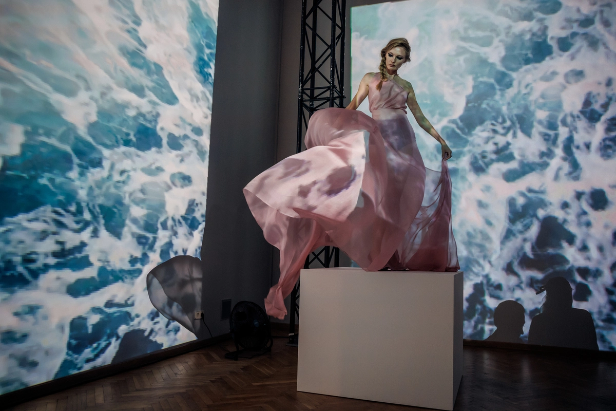 платье шифоновое