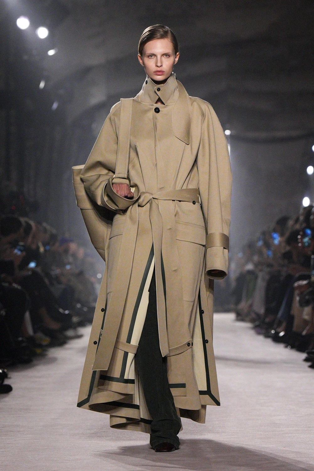 тренч бежевый