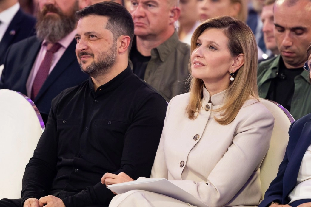 Володимир Зеленський, Олена Зеленська, п’ятий Саміт перших леді та джентльменів