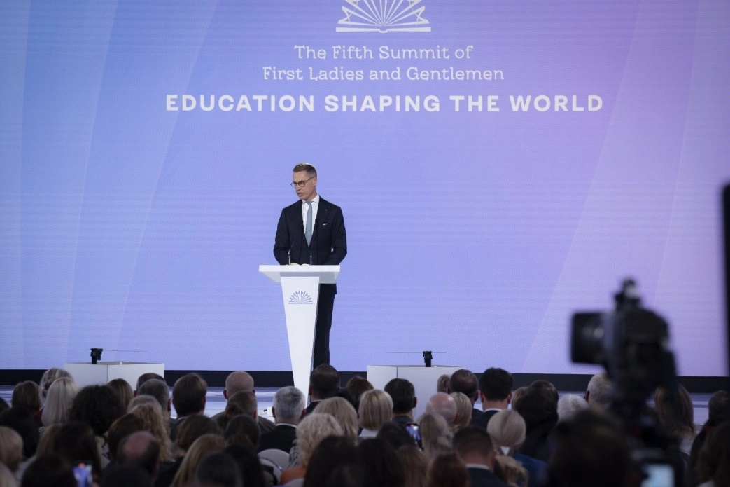 Александр Стубб п’ятий Саміт перших леді та джентльменів