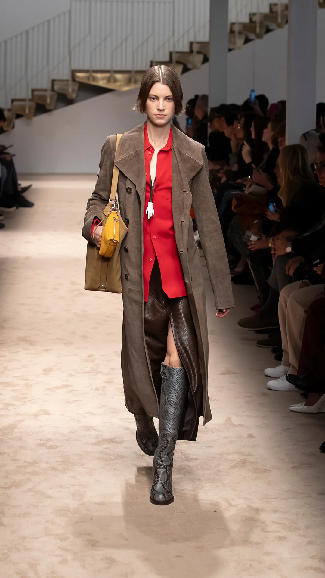 замшевый тренч