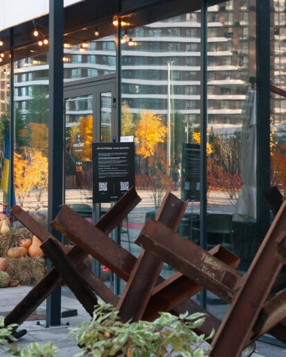 Escobar протитанкові їжаки інсталяція