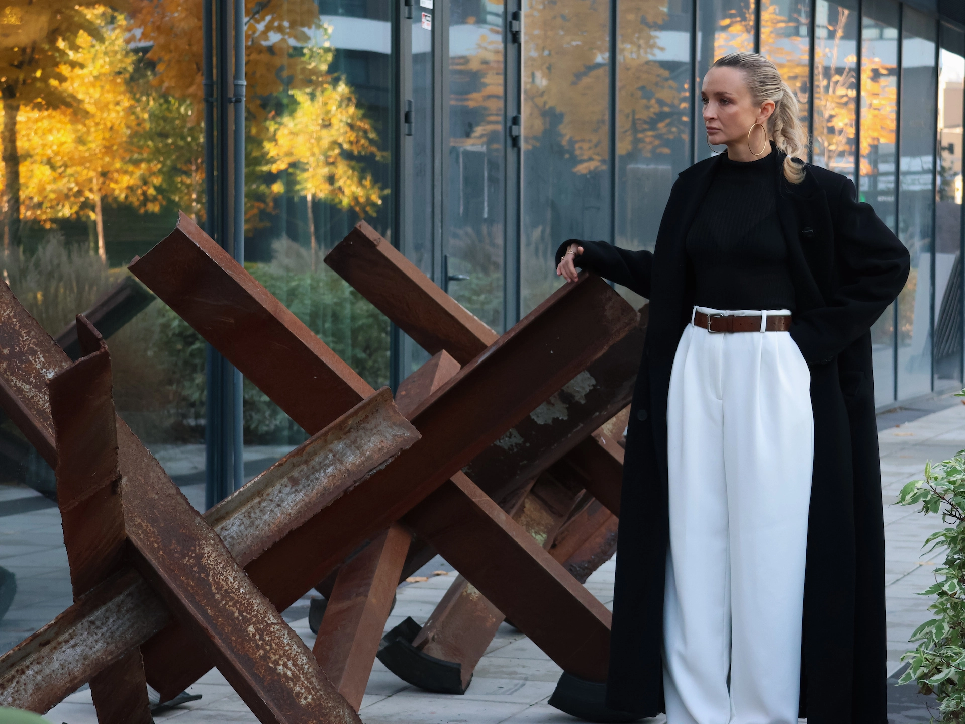 Арт-инсталляция "Линии обороны" автор