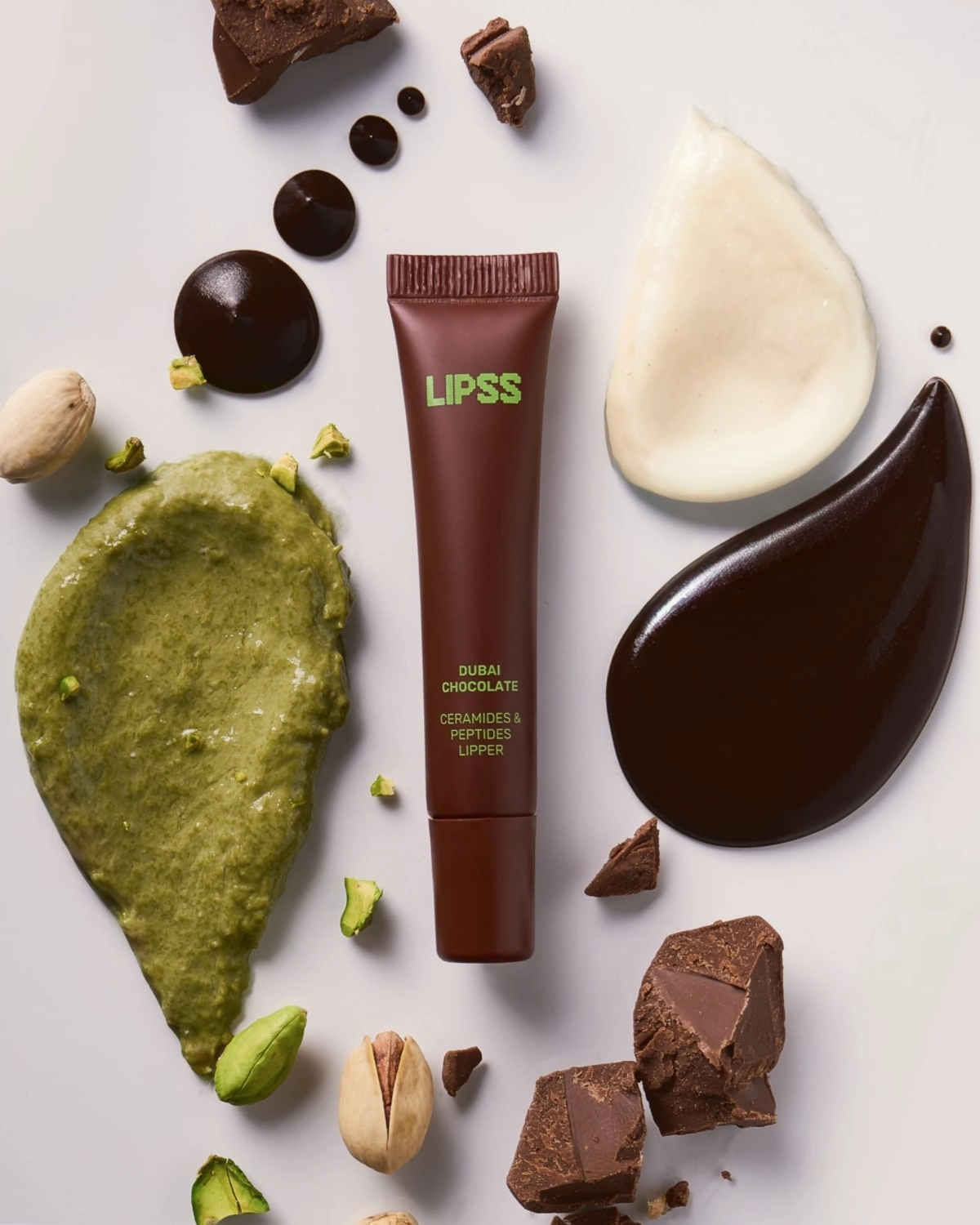 Lipss Dubai Chocolate Ceramides & Peptides Lipper