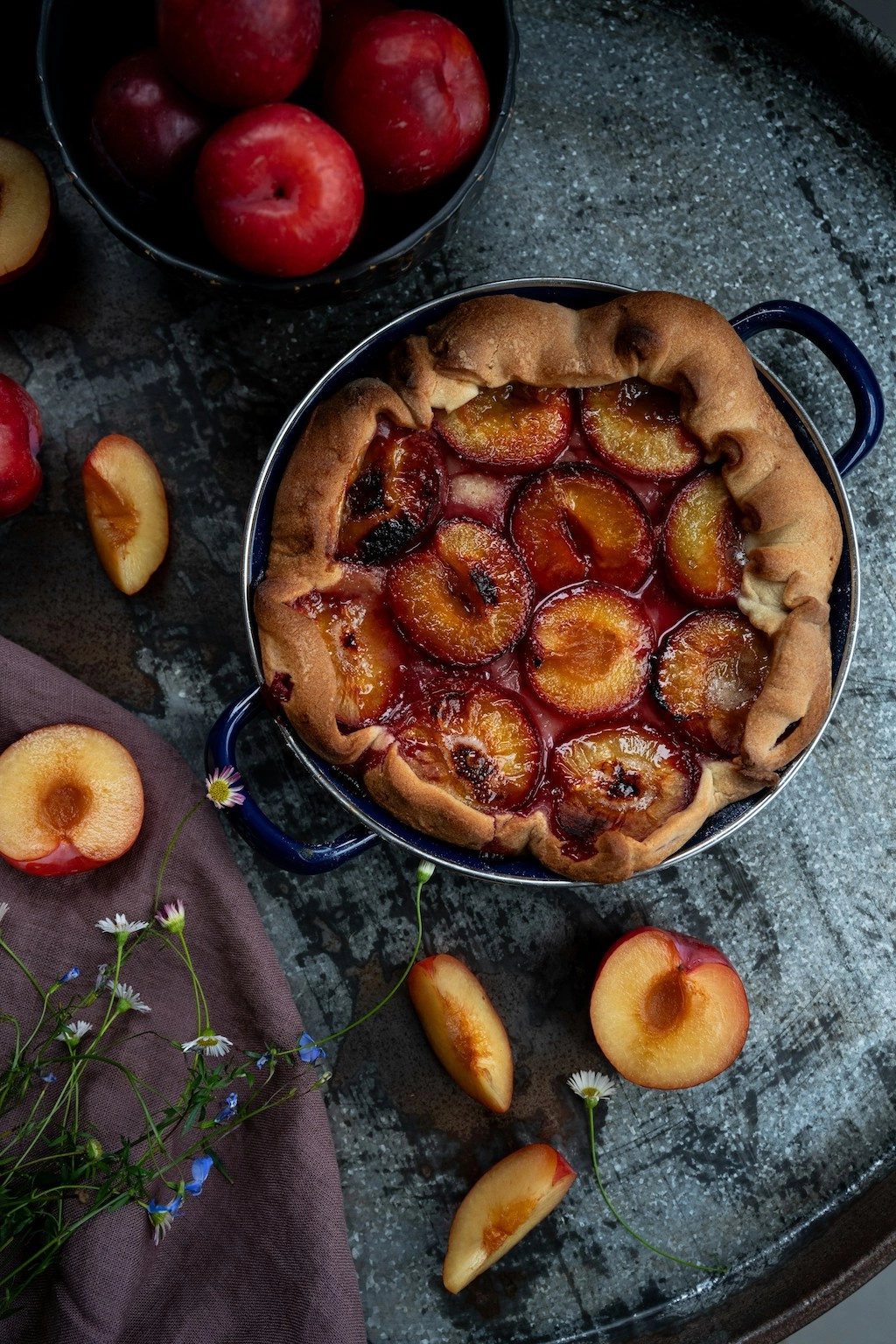 сливовый пирог от The New York Times