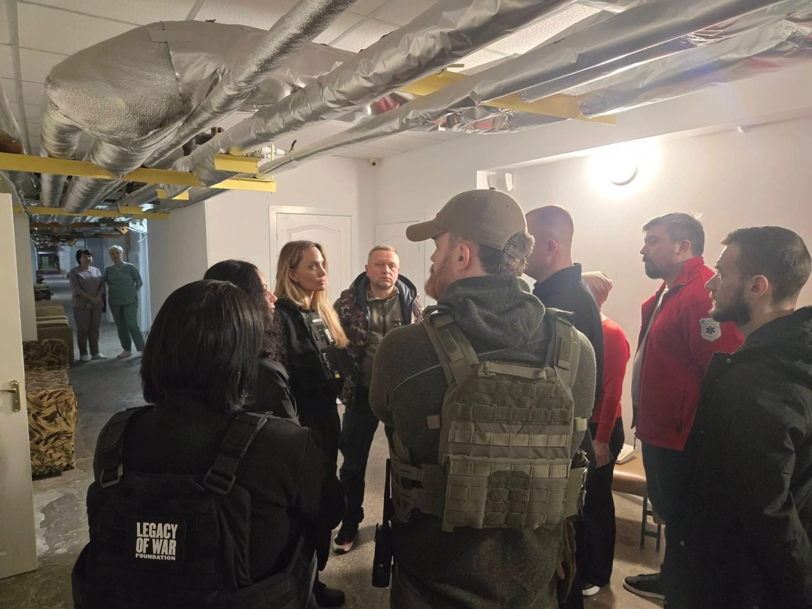 Анджелина Джоли в Украине 2025