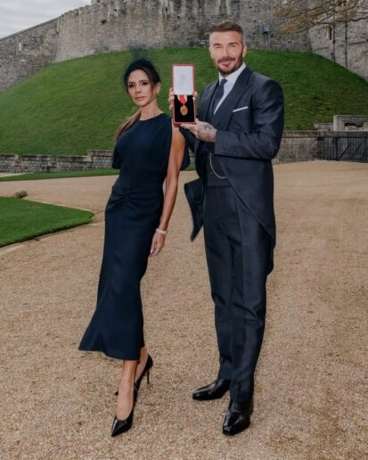 Девід Бекхем лицар