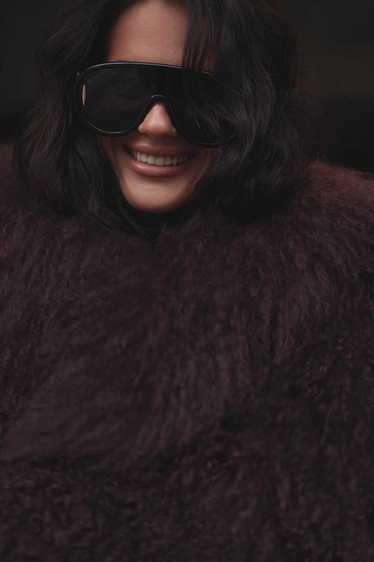 шуба з лами