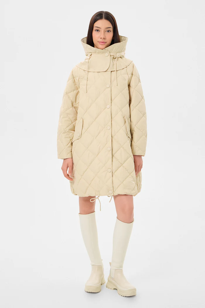 пуховик тонкий