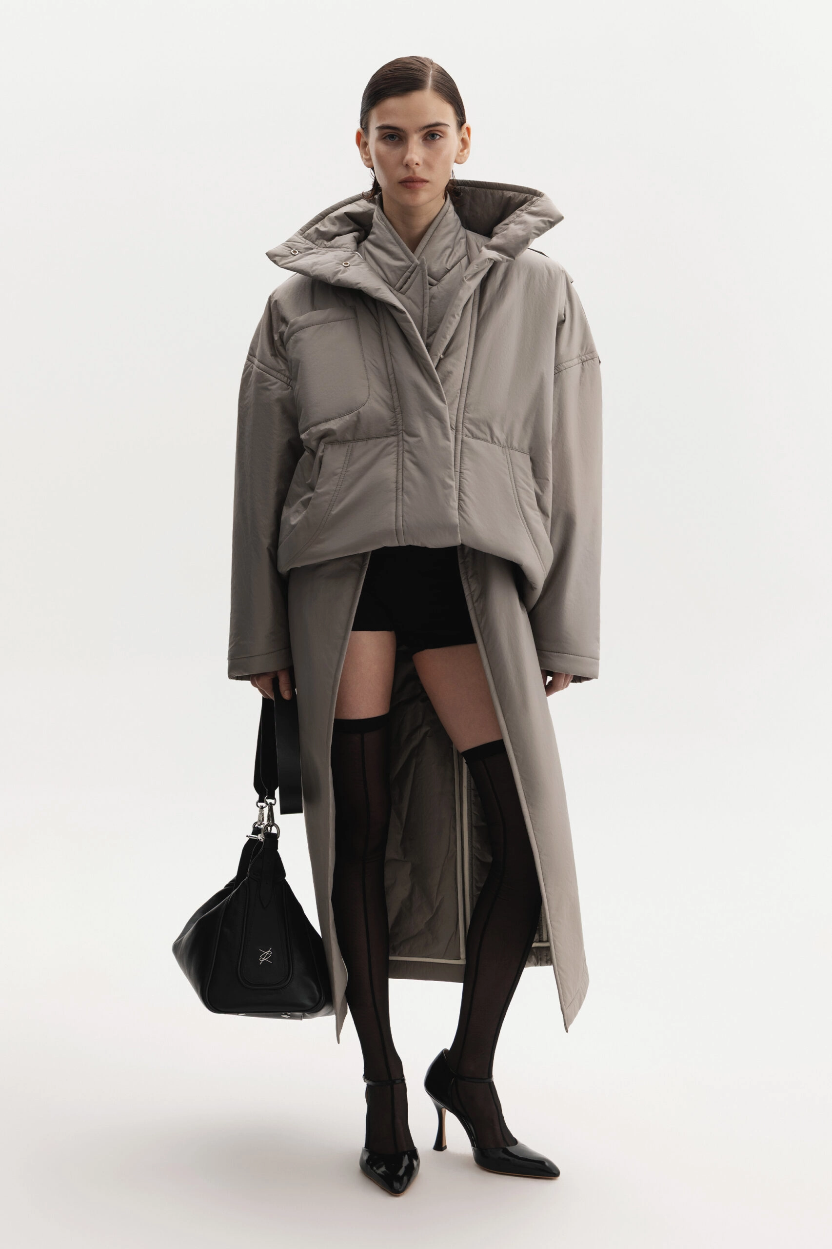 пуховик-трансформер