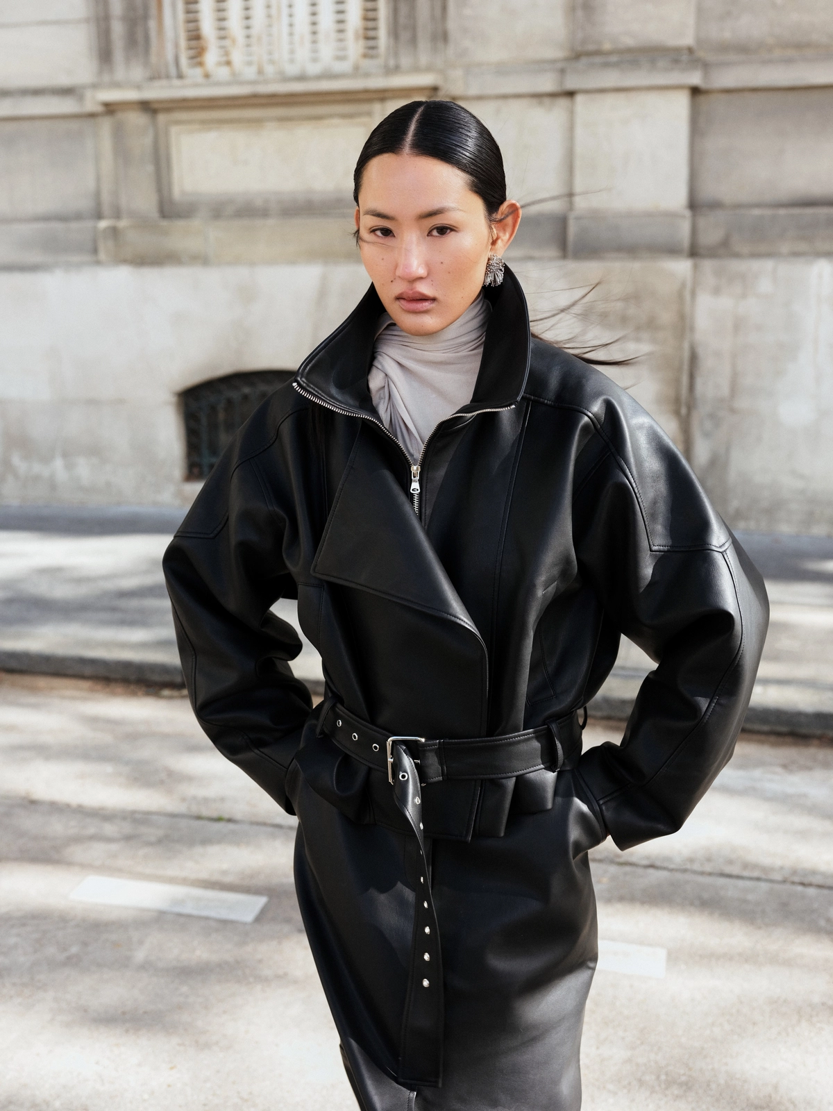 куртка з екошкіри