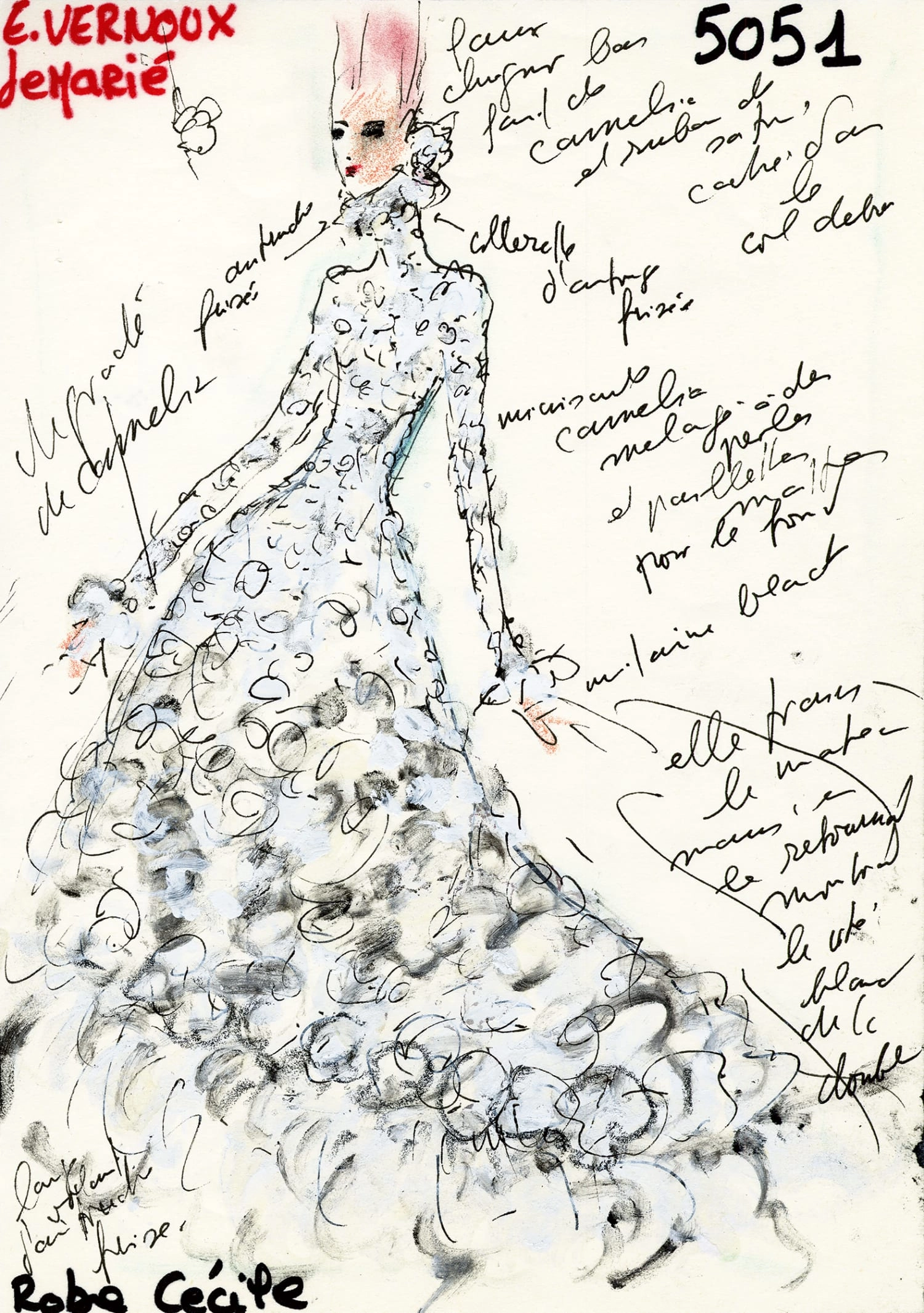 ескізи із книги Chanel Haute Couture С