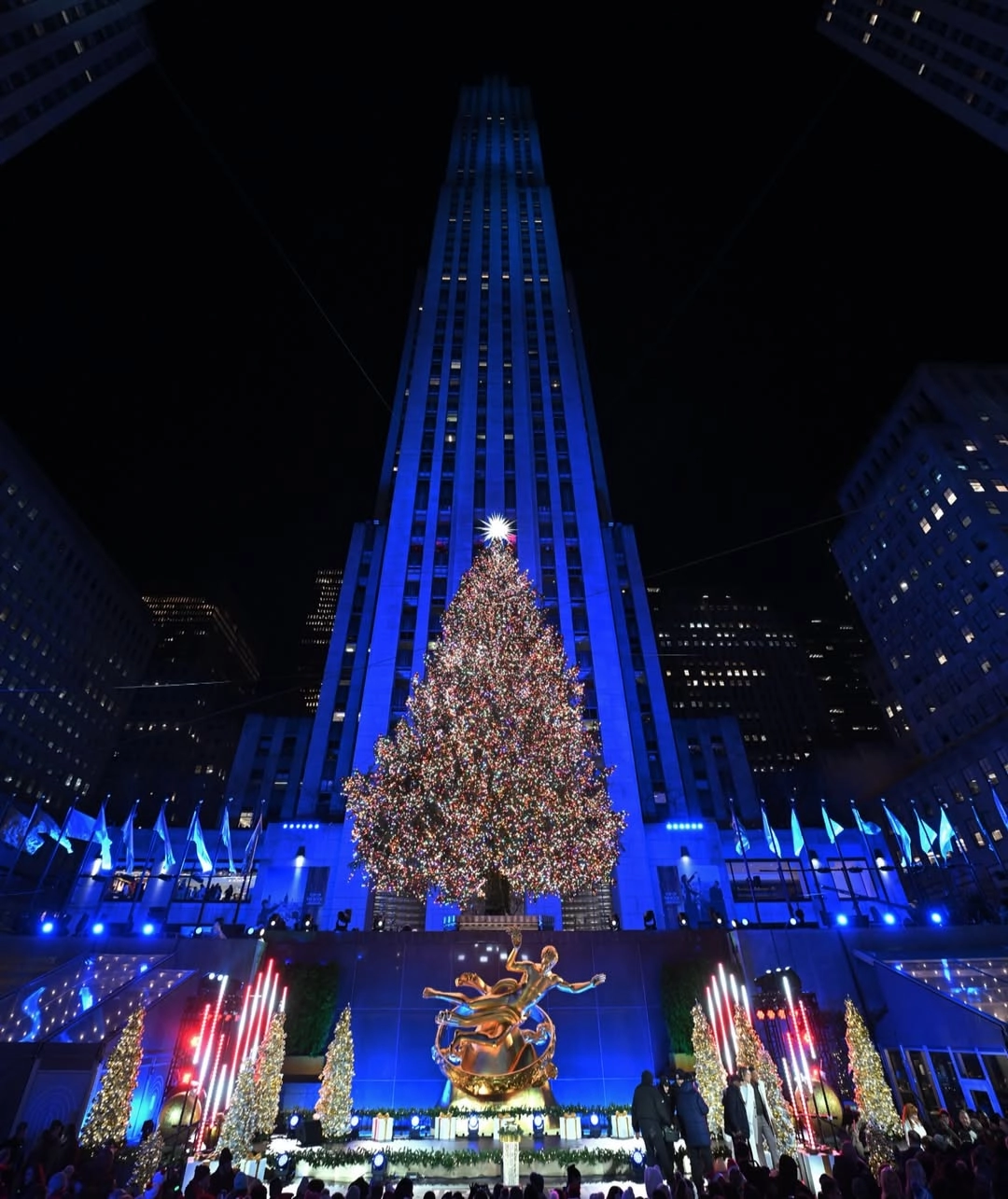 Ялинка в Rockefeller Center, Нью-Йорк