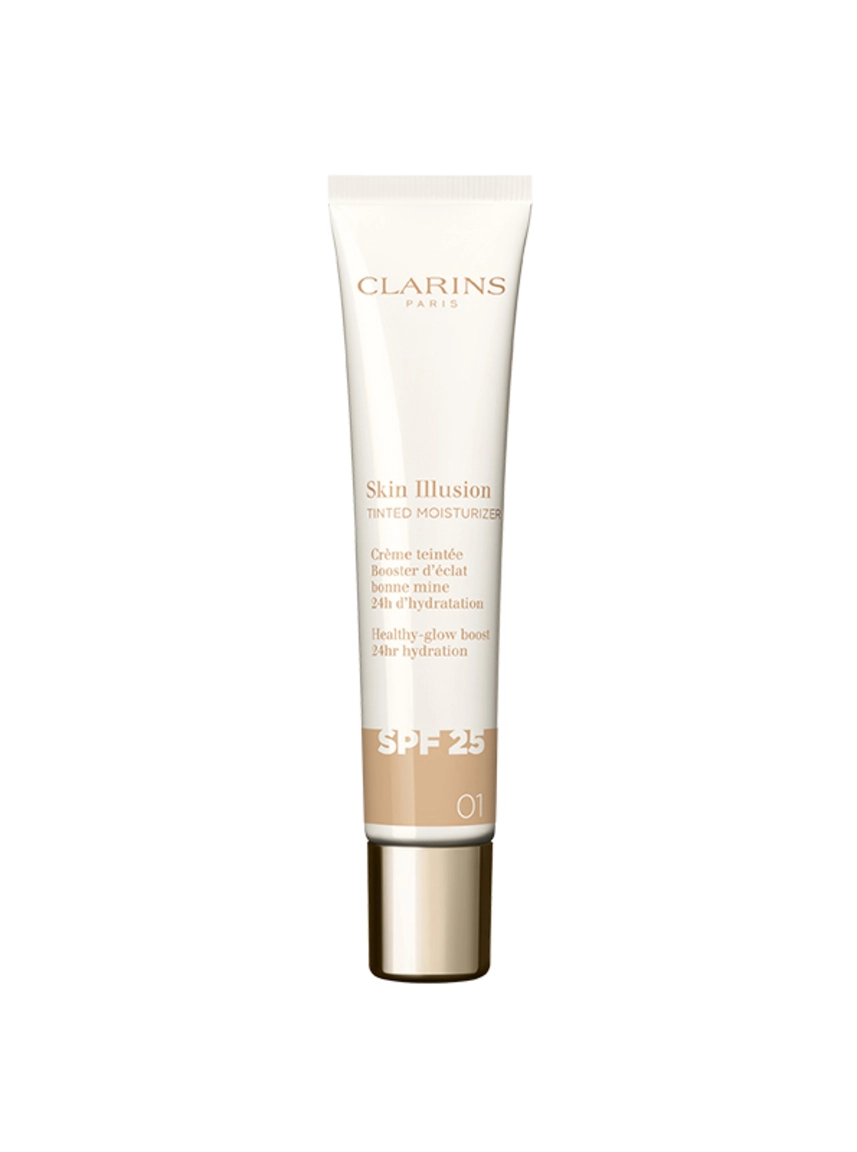 Зволожувальний тональний флюїд для обличчя Skin Illusion Tinted Moisturizer від Clarins
